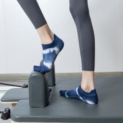 夏款漸變色紥染瑜珈襪TOESOX同品質運動普拉提五指襪