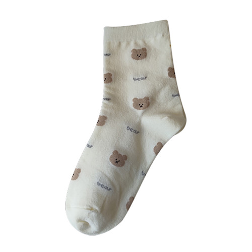 6雙襪子女中筒襪可愛日系長襪韓國卡通ins潮春秋棉襪網紅小熊學生 6雙襪子女中筒襪可愛日系長襪韓國卡通ins潮春秋棉襪網紅小熊學生
