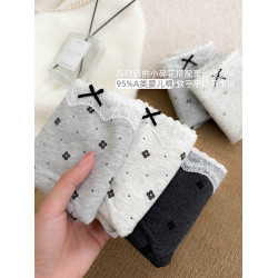 女士純棉三角褲內褲女生純棉2025新款舒適嬰兒棉防側漏生理褲短褲