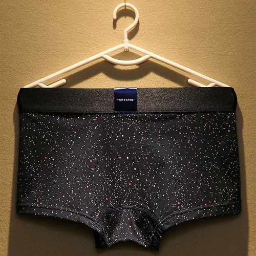 3條裝男士內褲純棉平角褲青年透氣四角短褲頭性感U凸時尚印花底褲 3條裝男士內褲純棉平角褲青年透氣四角短褲頭性感U凸時尚印花底褲