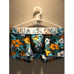 2條裝男士內褲男純棉平角褲韓版潮流印花低腰青年運動四角短褲頭