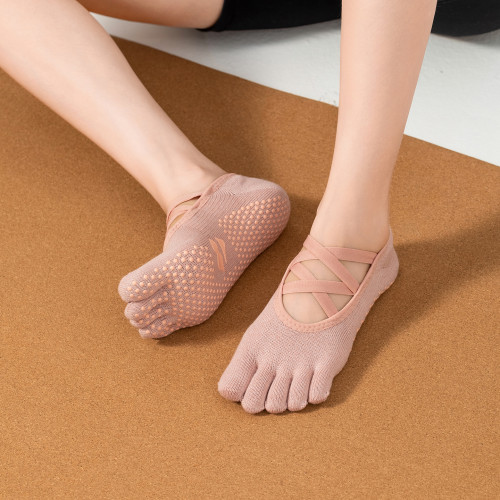 SIXHYS專業防滑普拉提襪瑜珈襪子女芭蕾系列五指分趾室內健身舞蹈 SIXHYS專業防滑普拉提襪瑜珈襪子女芭蕾系列五指分趾室內健身舞蹈