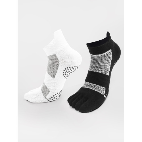 秋冬男士運動防滑襪瑜珈襪普拉提五指襪室內健身訓練跑步專用短襪 秋冬男士運動防滑襪瑜珈襪普拉提五指襪室內健身訓練跑步專用短襪