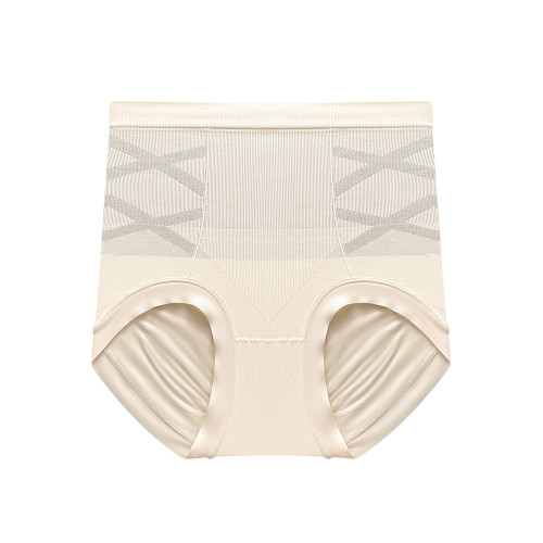 高腰內褲女2024新款收腹提臀莫代爾無痕塑形收小肚子大碼三角短褲 高腰內褲女2024新款收腹提臀莫代爾無痕塑形收小肚子大碼三角短褲