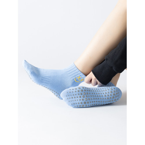 瑜珈襪子春夏短款黑色防滑專業女健身成人地板襪純棉普拉提運動襪 瑜珈襪子春夏短款黑色防滑專業女健身成人地板襪純棉普拉提運動襪