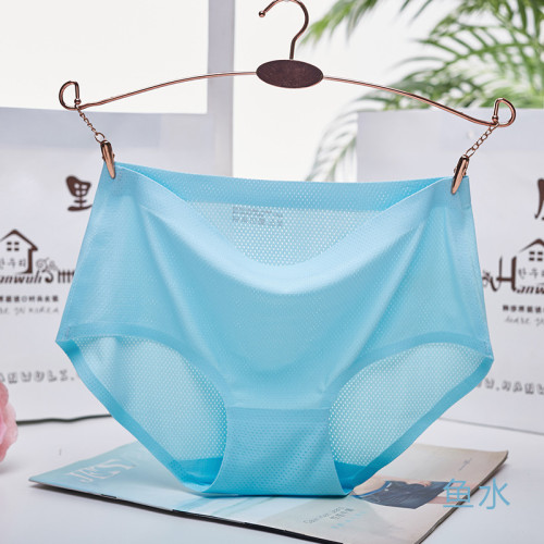 大碼內褲女200斤冰絲無痕胖mm加肥加大夏季內褲女黑色系薄款透氣 大碼內褲女200斤冰絲無痕胖mm加肥加大夏季內褲女黑色系薄款透氣