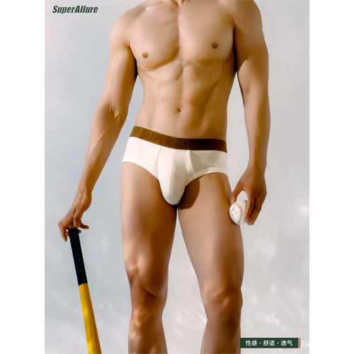 SuperAllure超引力25年夏季新款華夫格三角褲單層囊袋三角褲透氣