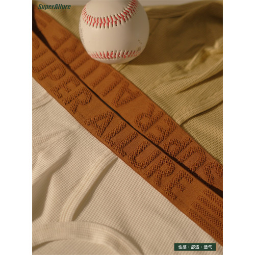 SuperAllure超引力25年夏季新款華夫格三角褲單層囊袋三角褲透氣