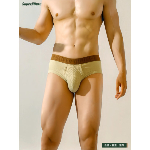 SuperAllure超引力25年夏季新款華夫格三角褲單層囊袋三角褲透氣