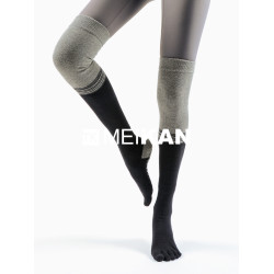 MEIKAN美看專業瑜珈襪過膝襪長筒大腿襪防滑襪五指普拉提襪地板襪