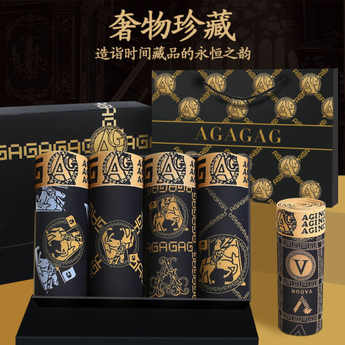 4條裝高檔男士內褲男款純棉襠秋冬季四角短褲衩奢華透氣平角褲頭 4條裝高檔男士內褲男款純棉襠秋冬季四角短褲衩奢華透氣平角褲頭