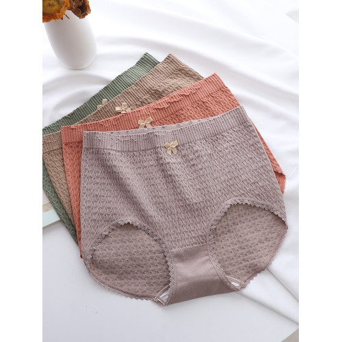 素美薇妤【麻花內褲】炒雞舒服有質感～軟糯親膚裸感三角褲女121#