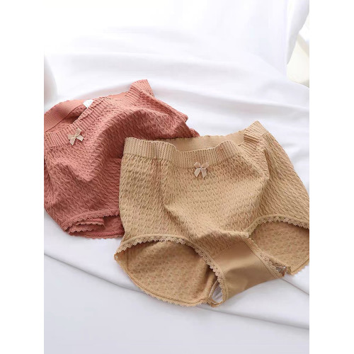 素美薇妤【麻花內褲】炒雞舒服有質感～軟糯親膚裸感三角褲女121#