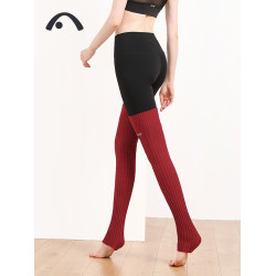 愛暇步 瑜珈褲護腿襪套秋冬新款加長款過膝高級時尚保暖長筒腿套