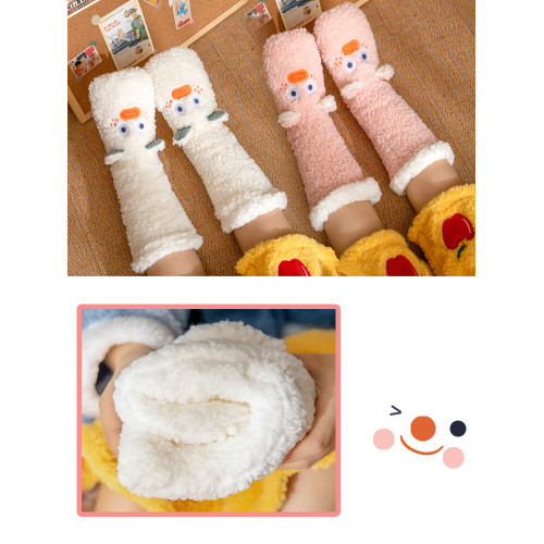 加厚珊瑚絨襪子女毛茸茸絨襪冬季保暖加絨月子睡眠家居小狗地板襪 加厚珊瑚絨襪子女毛茸茸絨襪冬季保暖加絨月子睡眠家居小狗地板襪