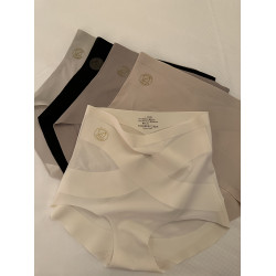 無痕內褲女高腰收腹提臀女士三角褲2025新款性感純欲少女高定輕奢