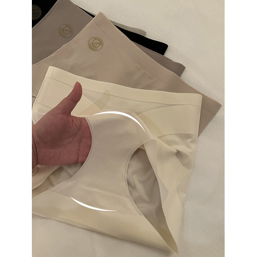 無痕內褲女高腰收腹提臀女士三角褲2025新款性感純欲少女高定輕奢