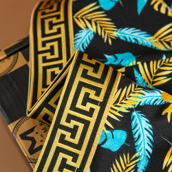 高貴黑金冰絲內褲男生平角褲大碼寬松防潮溼四角褲衩男士夏薄款