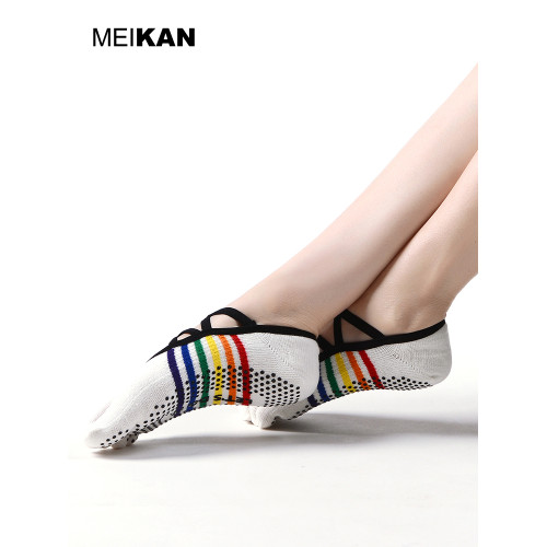 MEIKAN美看瑜珈襪防滑襪專業女五指襪運動普拉提襪子分指襪地板襪 MEIKAN美看瑜珈襪防滑襪專業女五指襪運動普拉提襪子分指襪地板襪