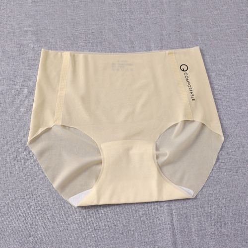 輕薄裸感一片式無痕冰絲運動內褲中腰透氣簡約舒適親膚少女三角褲 輕薄裸感一片式無痕冰絲運動內褲中腰透氣簡約舒適親膚少女三角褲