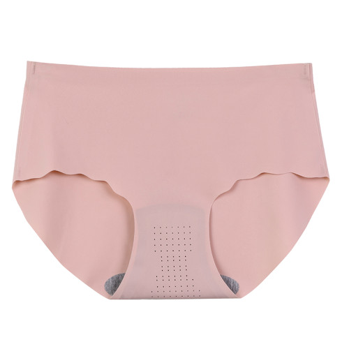 maxrun冰絲無痕運動內褲透氣速乾一片式隱形夏薄健身瑜珈三角褲女