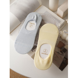 夏天的薄款襪子女船襪棉低幫淺口隱形後跟矽膠防滑防掉跟網眼透氣