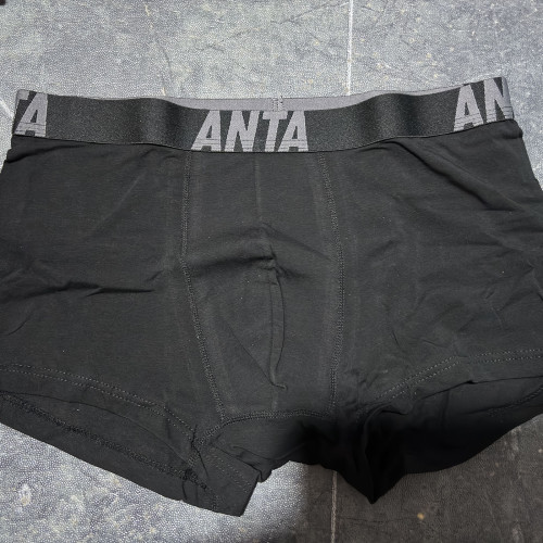 安踏男子運動內褲透氣舒適親膚抗菌底褲棉質平角四角褲192358971 安踏男子運動內褲透氣舒適親膚抗菌底褲棉質平角四角褲192358971