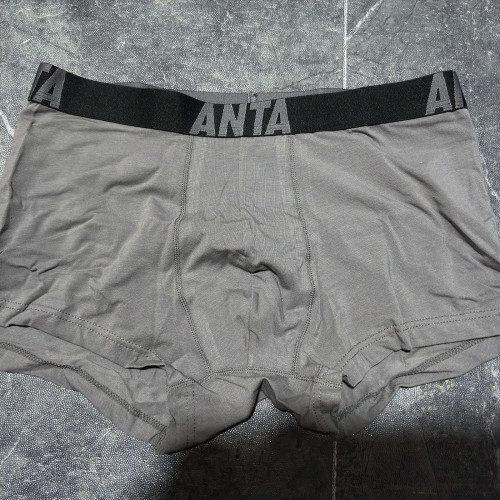 安踏男子運動內褲透氣舒適親膚抗菌底褲棉質平角四角褲192358971 安踏男子運動內褲透氣舒適親膚抗菌底褲棉質平角四角褲192358971