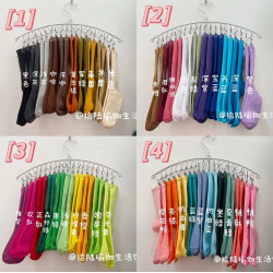 拾陸瑜珈襪普拉提舞蹈襪子黃色室內運動防滑瑜珈長筒襪