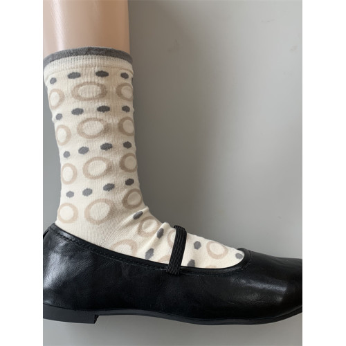 文藝範日式小衆復古森系女士皆川明風格棉混中筒襪子潮流襪子 文藝範日式小衆復古森系女士皆川明風格棉混中筒襪子潮流襪子