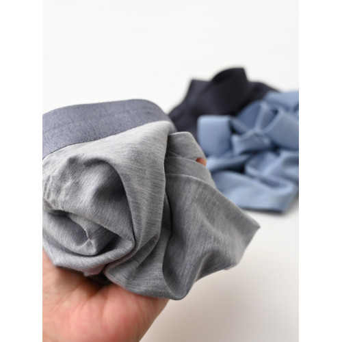 三條裝 蠶絲無痕內褲 純色花紗莫代爾男士平角褲 透氣柔軟k 三條裝 蠶絲無痕內褲 純色花紗莫代爾男士平角褲 透氣柔軟k