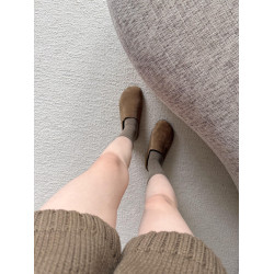 韓風清冷感灰咖~基礎款堆堆襪也太好看了！氛圍感滿滿~襪子女無骨