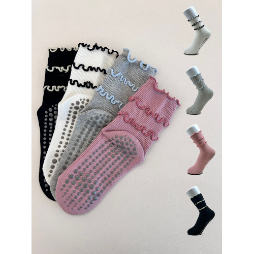 祖兒兔兔防滑木耳邊瑜珈襪 祖兒兔兔防滑木耳邊瑜珈襪