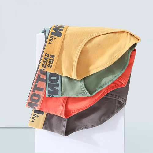 女士內褲純棉三角褲純色全棉舒適運動透氣青年簡約抗菌短褲頭潮 女士內褲純棉三角褲純色全棉舒適運動透氣青年簡約抗菌短褲頭潮