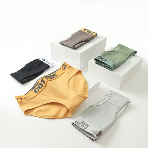 女士內褲純棉三角褲純色全棉舒適運動透氣青年簡約抗菌短褲頭潮 女士內褲純棉三角褲純色全棉舒適運動透氣青年簡約抗菌短褲頭潮