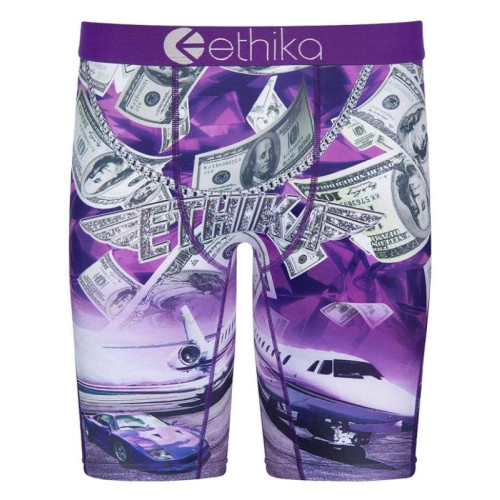 Ethika內褲男士冰絲加長平角褲衩潮流嘻哈運動短褲潮流男生四角褲 Ethika內褲男士冰絲加長平角褲衩潮流嘻哈運動短褲潮流男生四角褲