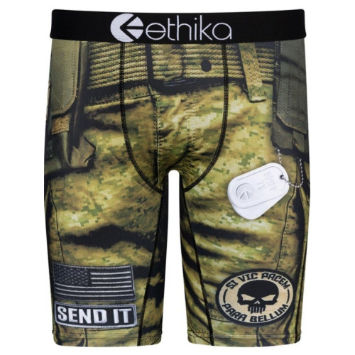 Ethika內褲男士冰絲加長平角褲衩潮流嘻哈運動短褲潮流男生四角褲 Ethika內褲男士冰絲加長平角褲衩潮流嘻哈運動短褲潮流男生四角褲