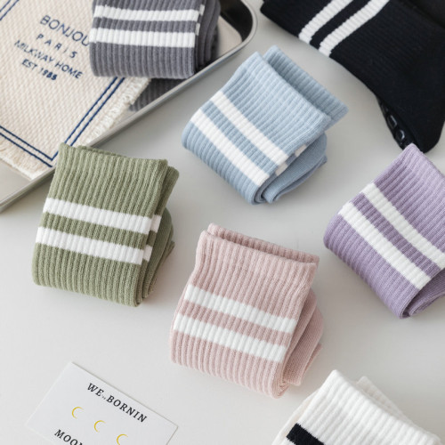 2022秋冬瑜珈襪子女中筒襪純棉防滑矽膠室內健身普拉提女士運動襪 2022秋冬瑜珈襪子女中筒襪純棉防滑矽膠室內健身普拉提女士運動襪