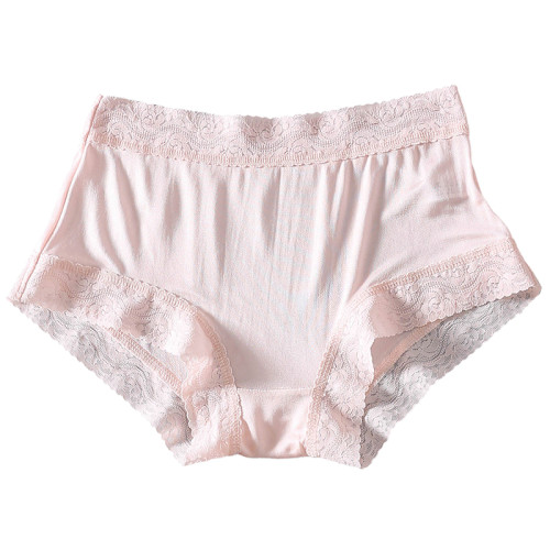 中腰桑蠶絲真絲內褲女 透氣舒適蕾絲包臀性感大碼無痕平角內褲 中腰桑蠶絲真絲內褲女 透氣舒適蕾絲包臀性感大碼無痕平角內褲