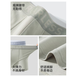 男士內褲男生純棉抗菌四角褲衩青少年運動透氣平角短褲頭新款2025