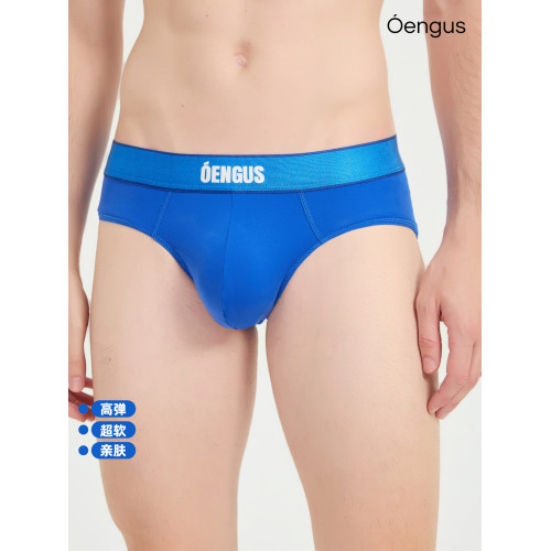 【新品VS同款面料】Oengus藍色男三角內褲男性感高彈親膚透氣 【新品VS同款面料】Oengus藍色男三角內褲男性感高彈親膚透氣