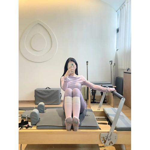 瑜珈襪子夏季運動襪女中筒室內瑜珈長筒普拉提襪子防滑專業壓力襪 瑜珈襪子夏季運動襪女中筒室內瑜珈長筒普拉提襪子防滑專業壓力襪