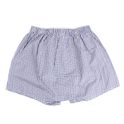 4條裝阿羅褲 男士寬松平角純棉布梭織內褲 家居全棉短睡褲加大碼