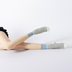 2025新品拼色條紋專業健身瑜珈襪日系學院風吸溼排汗普拉提防滑襪