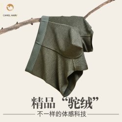 高級駝絨男士內褲蘭精莫代爾內褲男透氣吸汗運動內褲戶外速乾