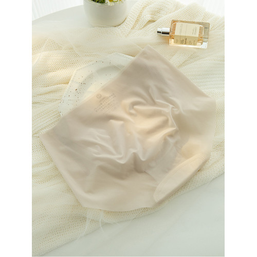 無痕冰絲超薄面膜內褲裸感一片式純色中腰蜜桃包臀女士三角褲夏季 無痕冰絲超薄面膜內褲裸感一片式純色中腰蜜桃包臀女士三角褲夏季