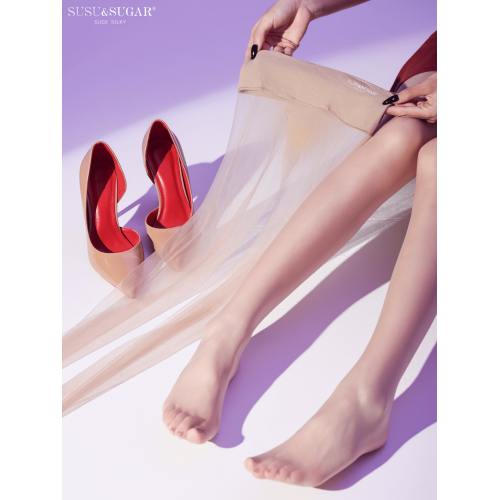 素紇周年新品「傾心-絲語」3D超薄防勾絲高腰無縫襠啞光絲襪 素紇周年新品「傾心-絲語」3D超薄防勾絲高腰無縫襠啞光絲襪