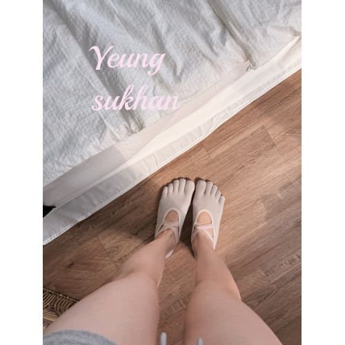 YSH/韓風蕾絲襪 透氣防滑瑜珈襪彈力普拉提五指襪高顔值跳操襪子 YSH/韓風蕾絲襪 透氣防滑瑜珈襪彈力普拉提五指襪高顔值跳操襪子