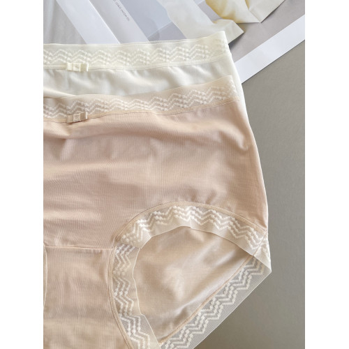 AMAZING柔軟*天絲棉內褲女親膚肌底中腰包臀蕾絲輕奢面料三角褲 AMAZING柔軟*天絲棉內褲女親膚肌底中腰包臀蕾絲輕奢面料三角褲