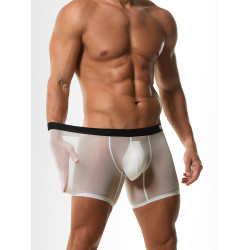 內褲男冰絲款平角褲夏季透氣運動加長防磨襠速乾薄大碼四角褲跑步